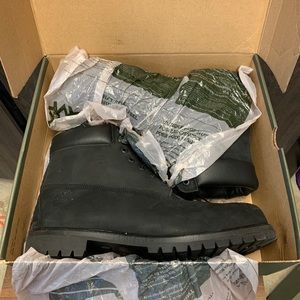 Timberland  Men's 6" Waterproof Boots Black Sz 15